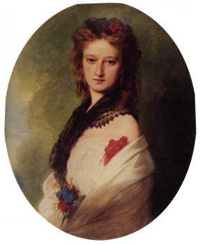 弗朗玆 夏維爾 溫特哈特 Zofia Potocka Countess Zamoyska